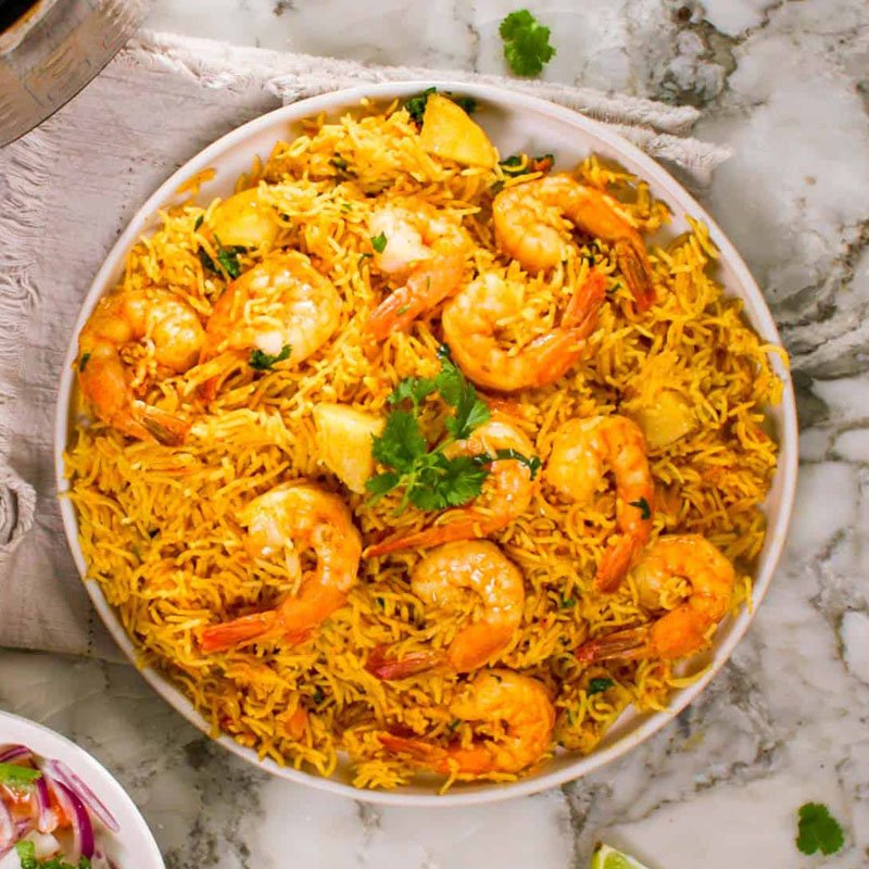 SHRIMP BIRYANI