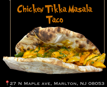 CHICKEN TIKKA MASALA TACO
